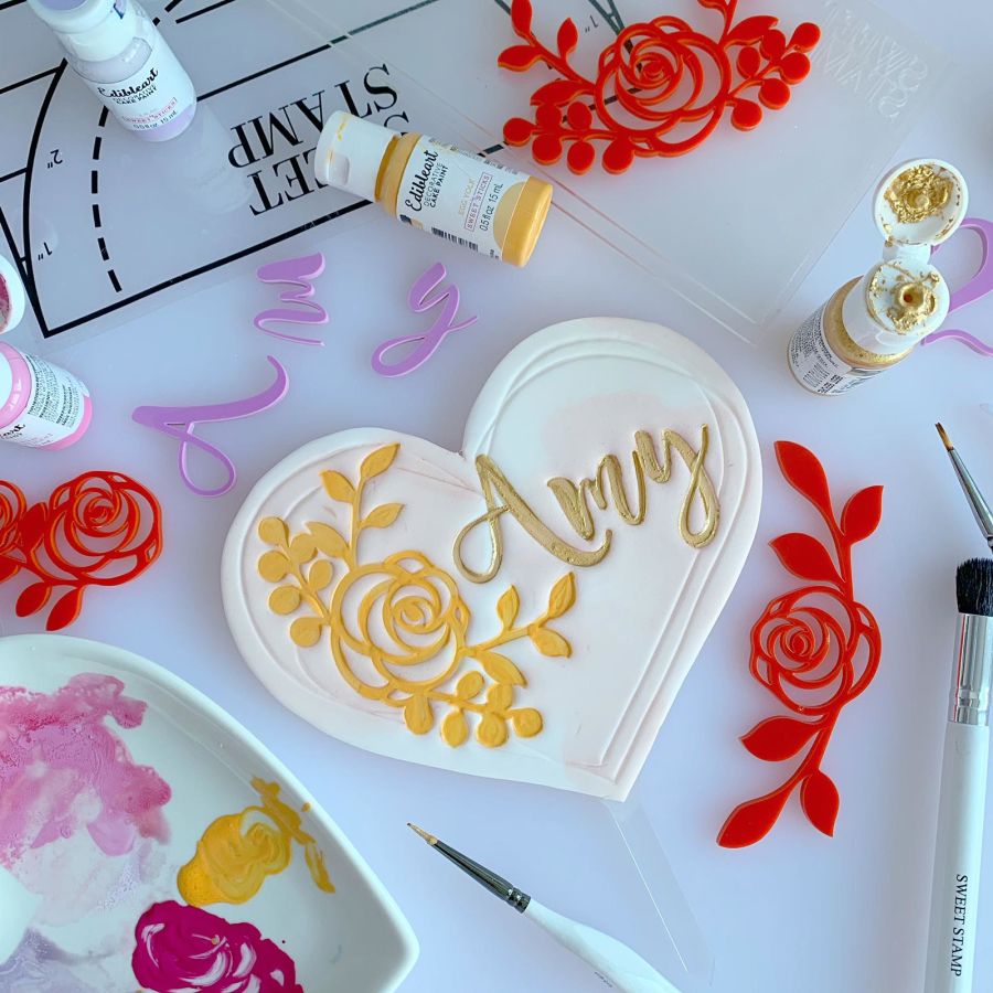 SWEET STAMP - ROSE FRAMES ELEMENTS