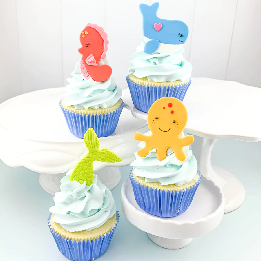 Sea Critters - Autumn Carpenter Cutie Cupcake Cutter Set