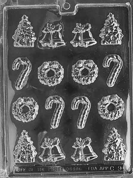 BITESIZE ASSORTMENT CHRISTMAS CHOCOLATE MOULD