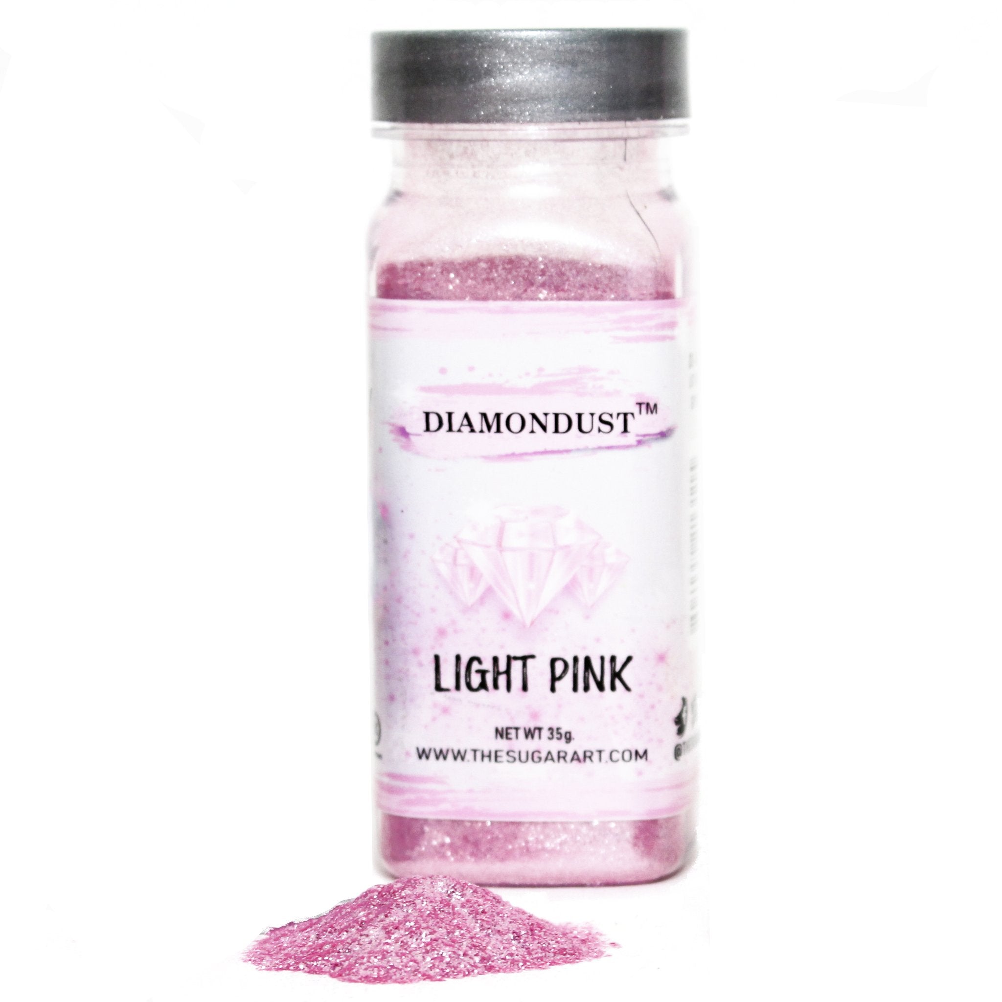 Light Pink DiamonDust Edible Glitter