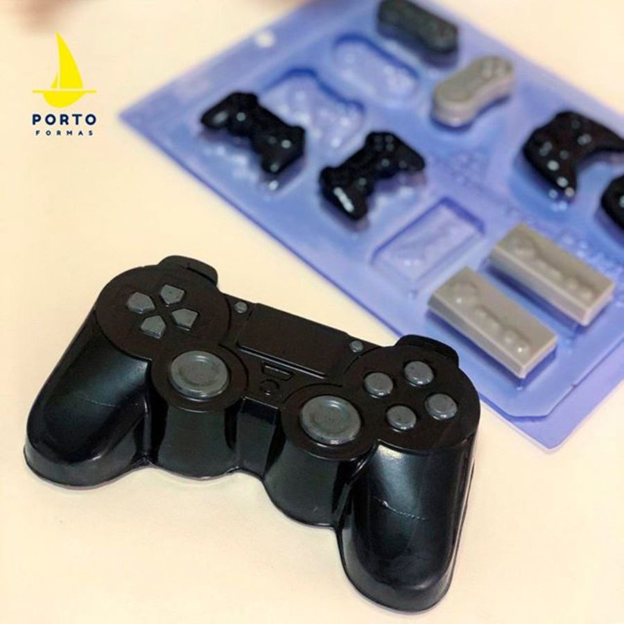 game controller chocolate mould
