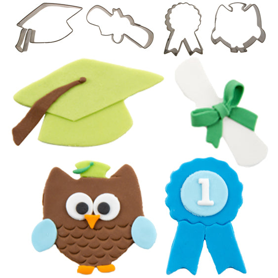 Cutie Cupcake Cutters - Graduation