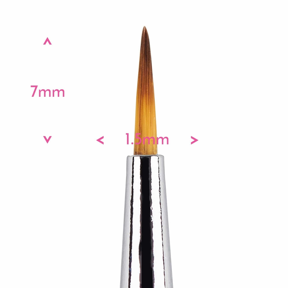 Detailed Round Paint Brush